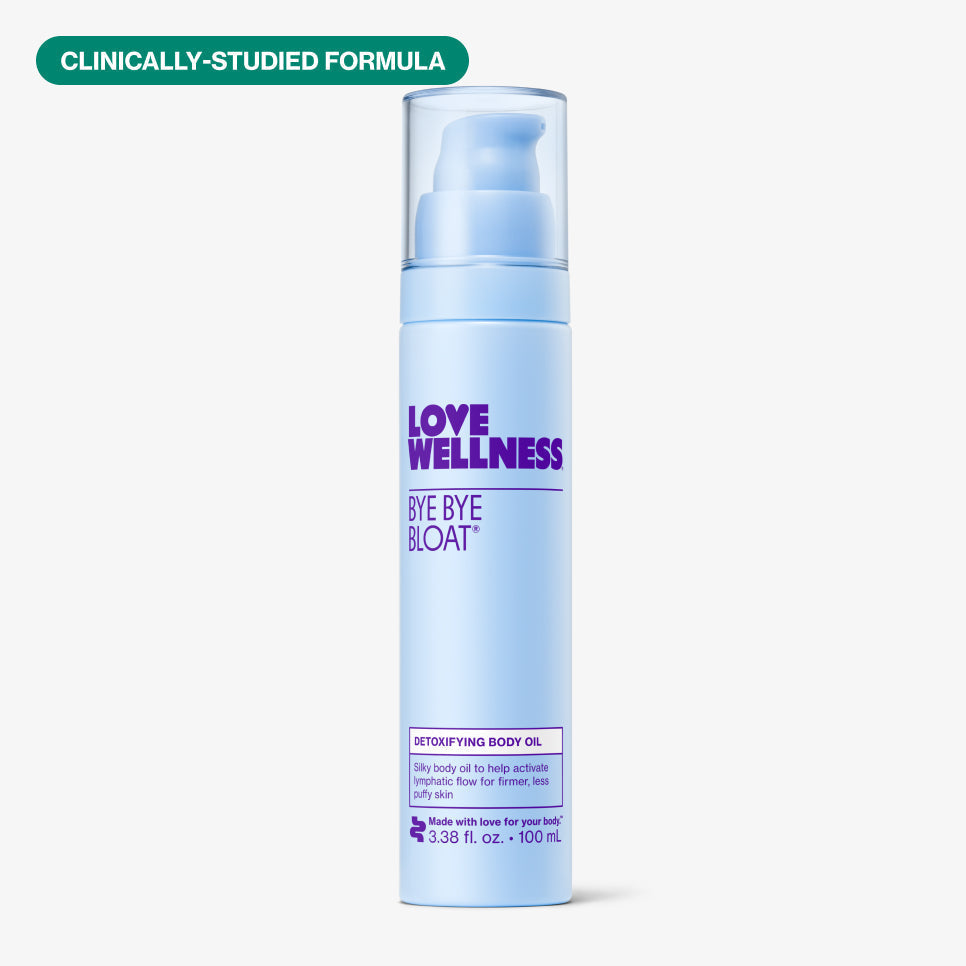 Bye Bye Bloat Detoxifying Body Oil J3 lI UH