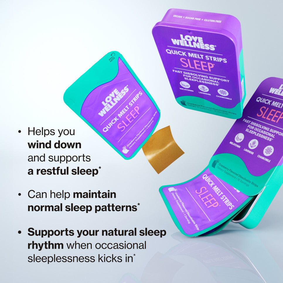 Sleep* Quick Melt Strips - 1 Pack W7 SG s4