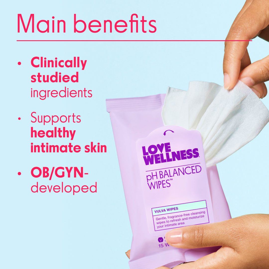pH Balanced Wipes Travel Size T9 d6 DE
