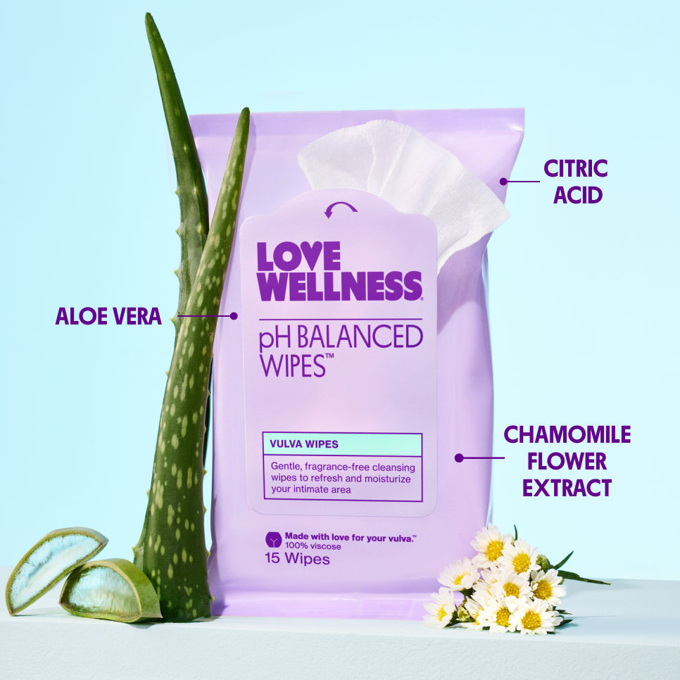 pH Balanced Wipes Travel Size T9 d6 DE