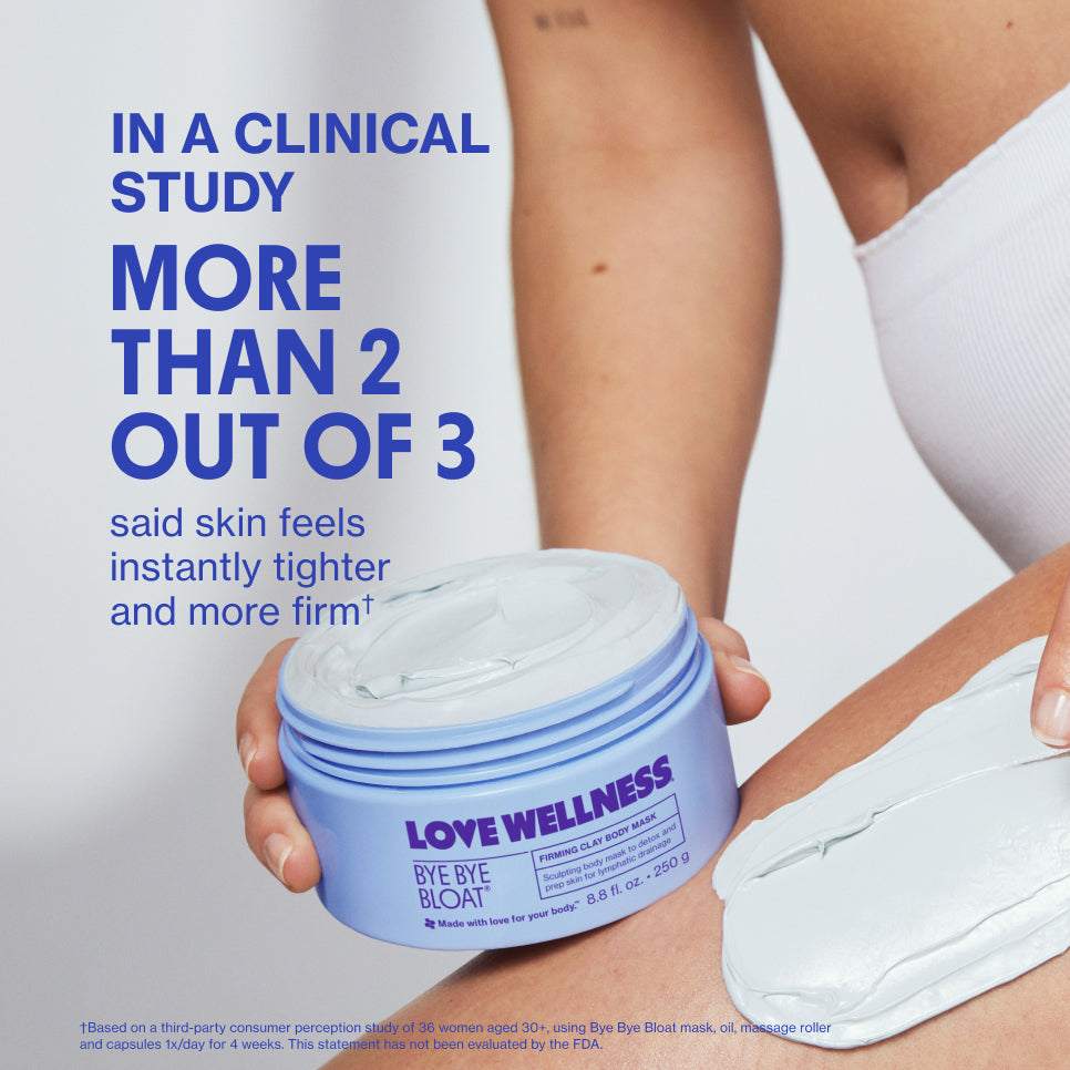 Bye Bye Bloat Firming Clay Body Mask P1 FX jO