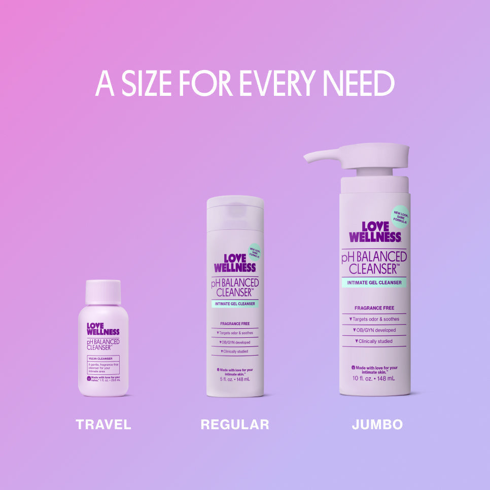 pH Balanced Cleanser Jumbo B0 tP uH