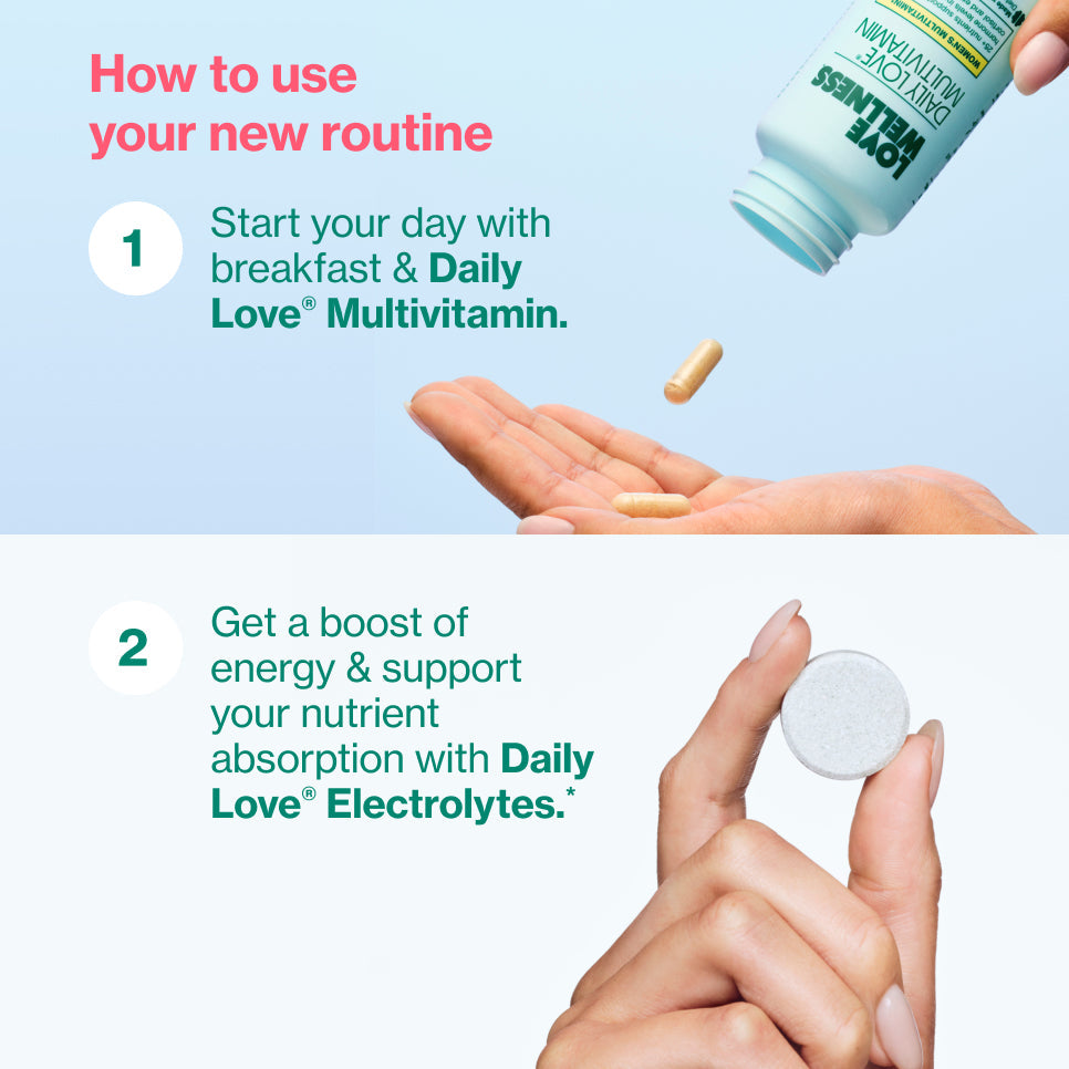 Get Started: Daily Vitamins & Hydration Routine V7 LG Oo